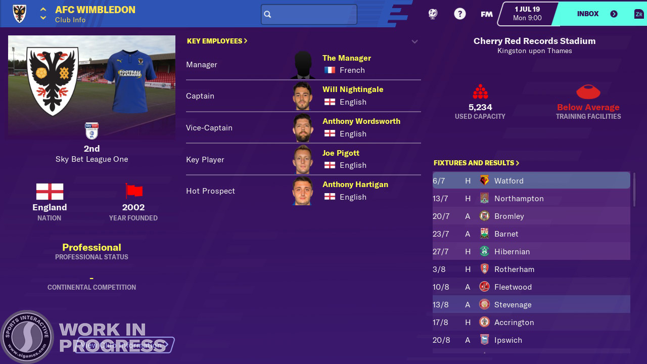 Football Manager 2020, Football Manager 2020 Touch & Football